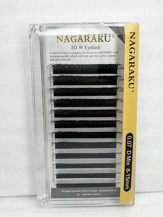 CILIOS NAGARAKU 3D W 0.07D MIX 8 AO 15MM EGIPICIO
