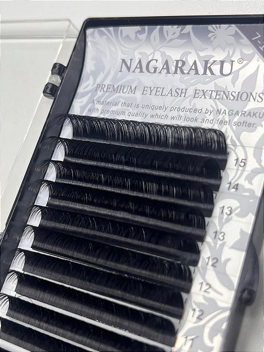 CILIOS NAGARAKU 0,07D MIX 7 AO 15MM TARJA DOURADA