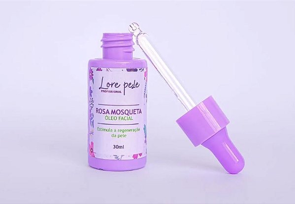 OLEO FACIAL ROSA MOSQUETA 30ML LORE PELE