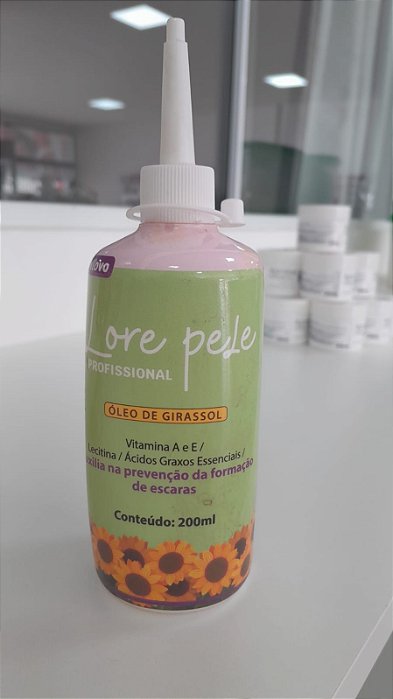 OLEO DE GIRASSOL 200ML LORE PELE