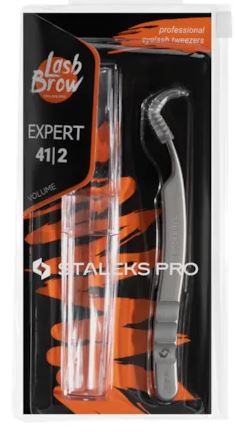 Pinca para Cilios Staleks Pro - TE-41-2 - Serie Expert 41