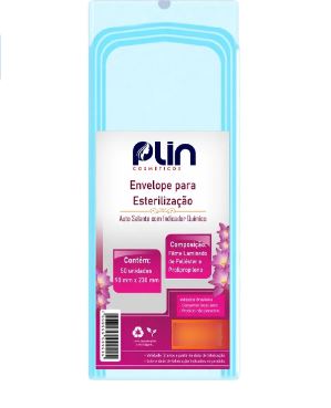 PLIN ENVELOPE AUTO CLAVE SELANTE 90X23MM C/ 50 UNIDADES