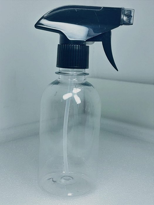 BORRIFADOR TRANSPARENTE GATILHO CONVENCIONAL DE 250 ML