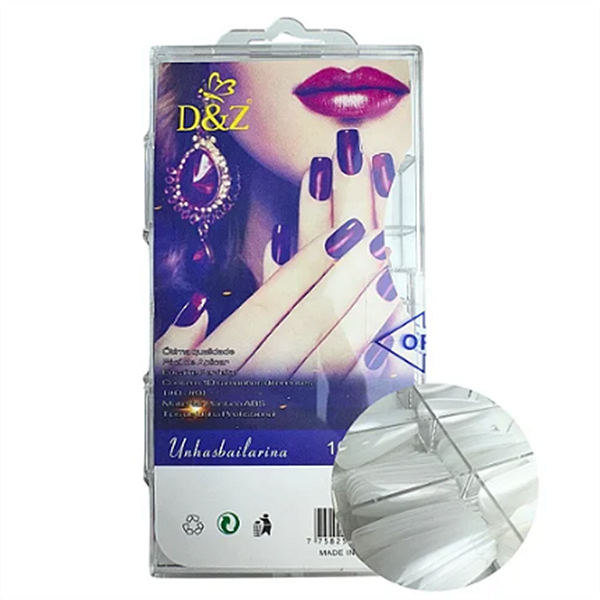 POSTIÇA REALISTA COLORIDA BAILARINA 100 UNI D&Z