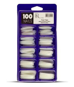 TIPS BAILARINA LEITOSA LONGA FAN NAILS