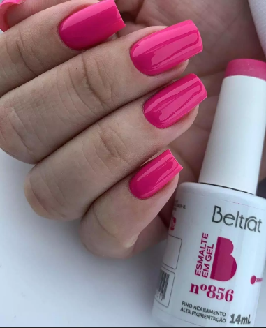 ESMALTE EM GEL 856 PINK BELTRAT 14ML
