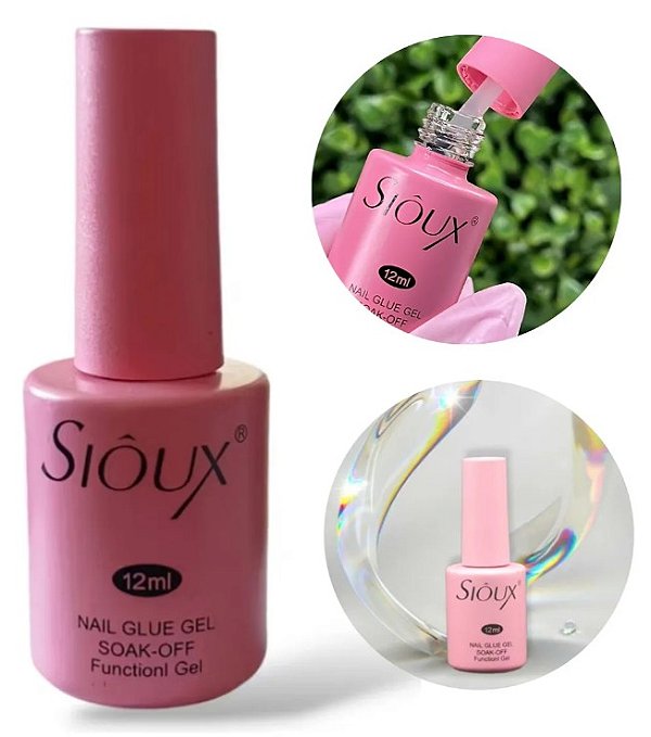 COLA PARA SOFT GEL E UNHA POSTICA SIOUX 12ML