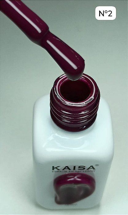 ESMALTE EM GEL KAISA MARSALA 2 12ML