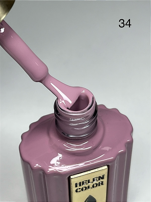ESMALTE EM GEL DIAMOND NIVELAVEL N°34 15ML HELEN COLOR