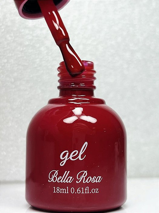 ESMALTE EM GEL COLEÇÃO WONDER VERMELHO Nº1 BELLA ROSA