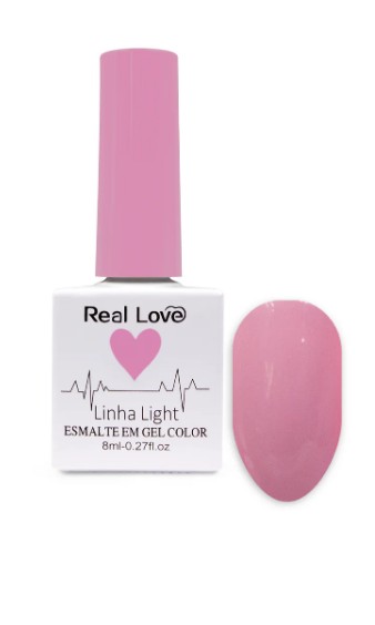 ESMALTE EM GEL COLEÇÃO CORAÇÃO Nº164 8ML REAL LOVE