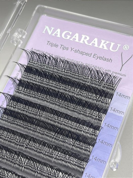 CILIOS NAGARAKU Y DE TRÊS PONTAS 0,07D 14MM MEGA TUFO