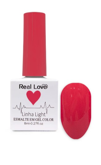 ESMALTE EM GEL COLEÇÃO CORAÇÃO Nº139 8ML REAL LOVE