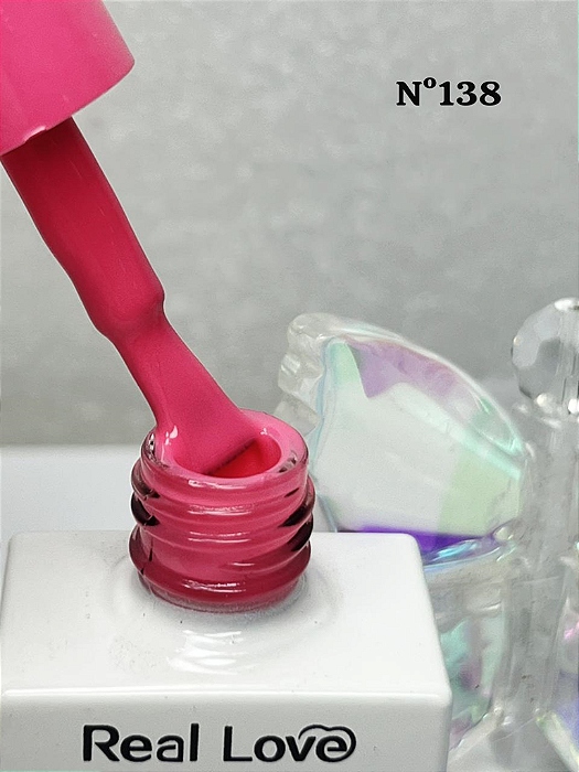 ESMALTE EM GEL COLEÇÃO CORAÇÃO Nº138 8ML REAL LOVE
