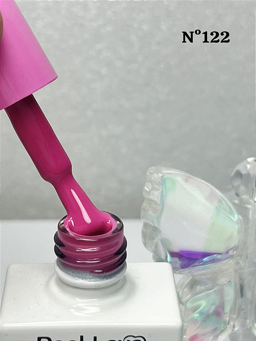 ESMALTE EM GEL COLEÇÃO CORAÇÃO Nº122 8ML REAL LOVE
