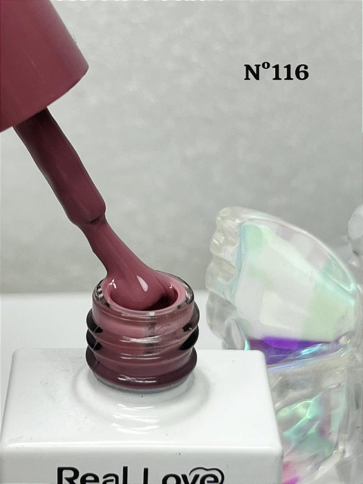 ESMALTE EM GEL COLEÇÃO CORAÇÃO Nº116 8ML REAL LOVE
