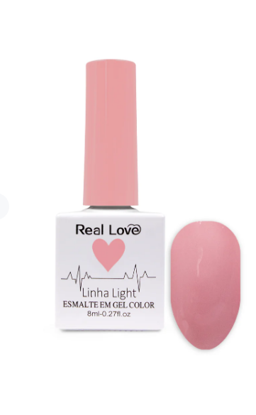 ESMALTE EM GEL COLEÇÃO CORAÇÃO Nº114 8ML REAL LOVE