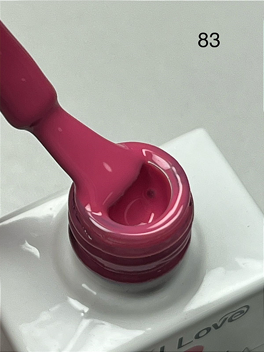 ESMALTE EM GEL COLEÇÃO CORAÇÃO Nº83 8ML REAL LOVE
