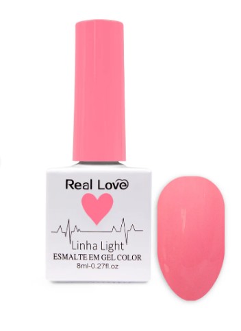 ESMALTE EM GEL COLEÇÃO CORAÇÃO Nº82 8ML REAL LOVE