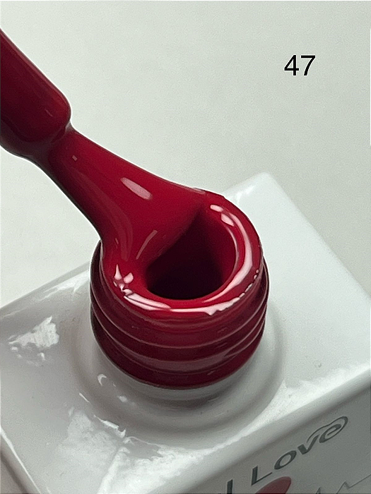 ESMALTE EM GEL COLEÇÃO CORAÇÃO Nº47 8ML REAL LOVE