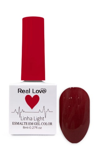 ESMALTE EM GEL COLEÇÃO CORAÇÃO Nº46 8ML REAL LOVE