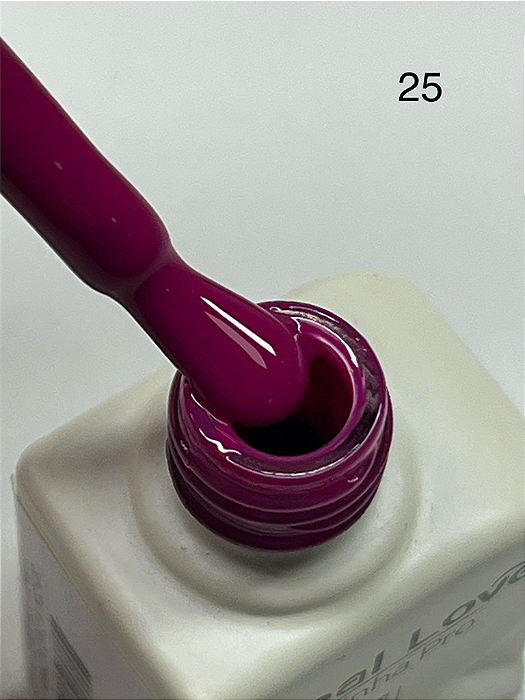 ESMALTE EM GEL LINHA PRO CAMADA UNICA Nº25 10ML REAL LOVE