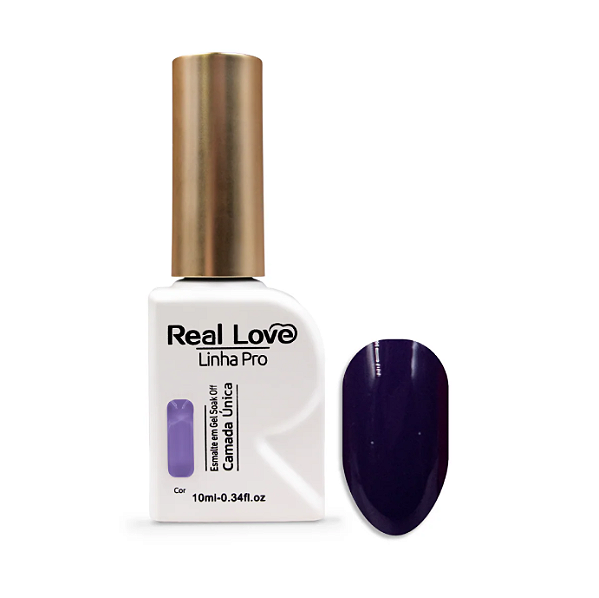ESMALTE EM GEL LINHA PRO CAMADA UNICA Nº31 10ML REAL LOVE
