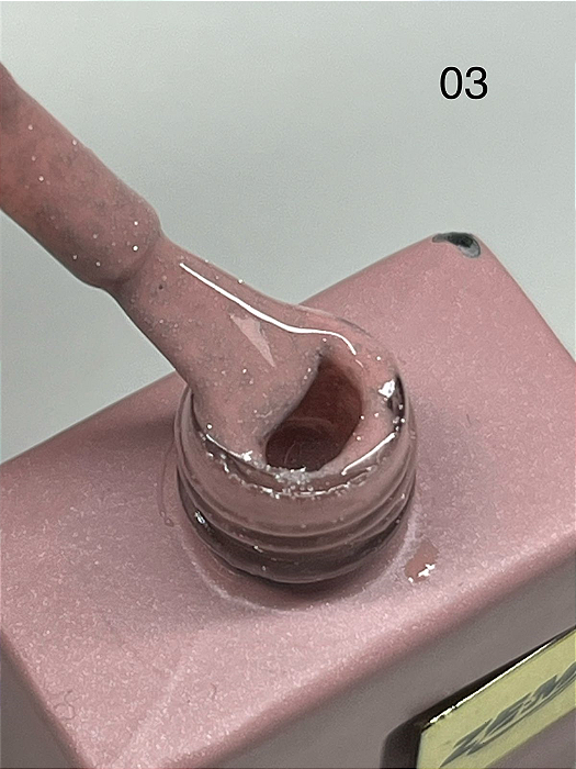 ESMALTE EM GEL COLEÇÃO C N°03 GLITTER 15ML ZEM