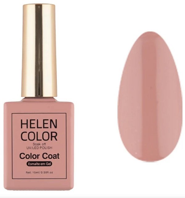 ESMALTE EM GEL Nº02 15ML TONS NUDE HELEN COLOR