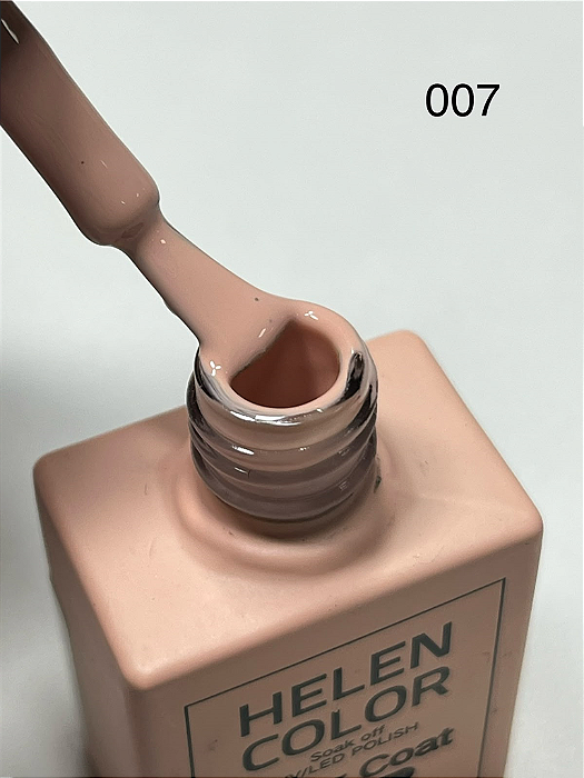 ESMALTE EM GEL Nº07 15ML TONS NUDE HELEN COLOR