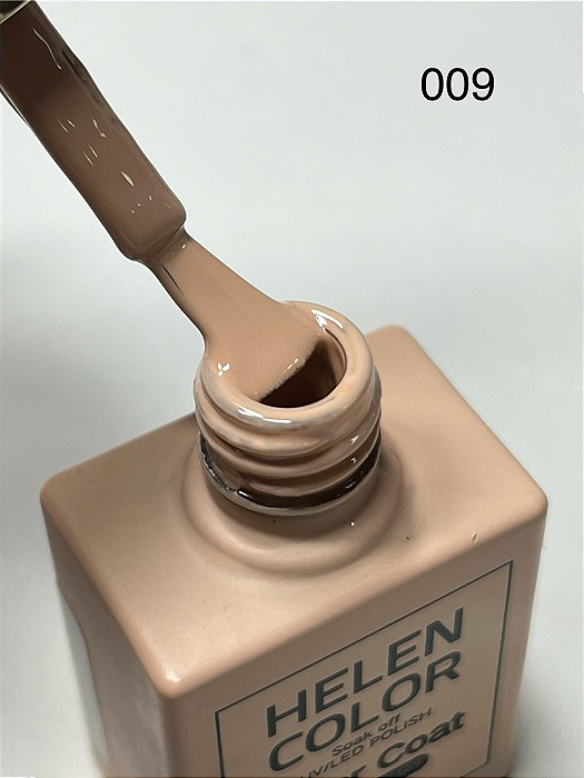 ESMALTE EM GEL Nº09 15ML TONS NUDE HELEN COLOR