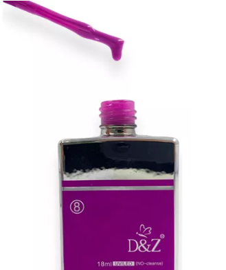 ESMALTE EM GEL PREMIUM LILAS 08 18ML D&Z