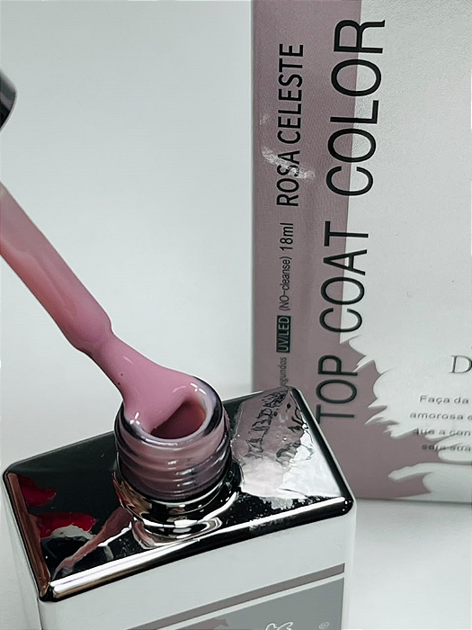 TOP COAT COLOR ROSA CELESTE 18ML D&Z