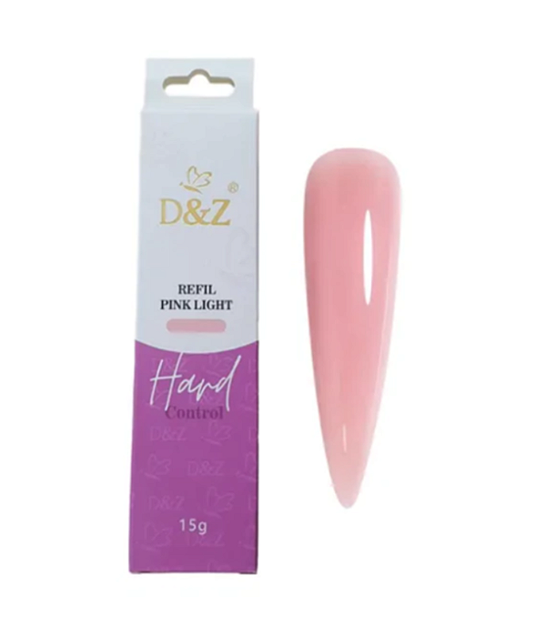 SACHE REFIL GEL PINK LIGHT 15G D&Z