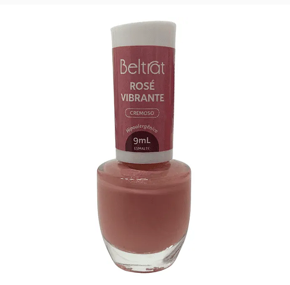 ESMALTE ROSE VIBRANTE CREMOSO 9ML BELTRAT