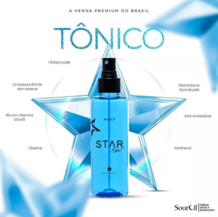 TÔNICO RADIANTE STAR SKIN 200ML SOUR CIL