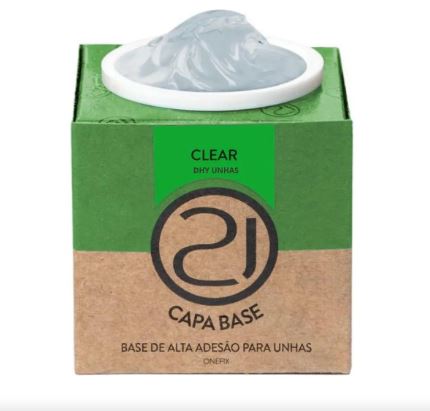 GEL ONEFIX CAPA BASE CLEAR 13G NAILS 21 POTE