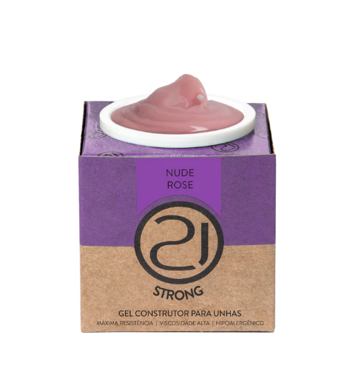 GEL ECOLINE STRONG NUDE ROSE 34G NAILS 21