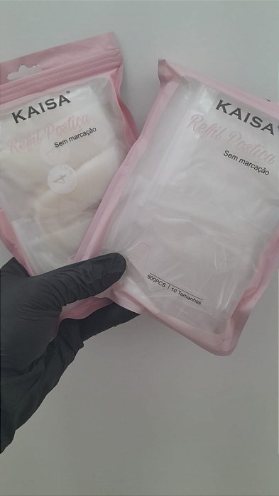 POSTIÇA BAILARINA REALISTA  600 UNIDADES KAISA (CORES)