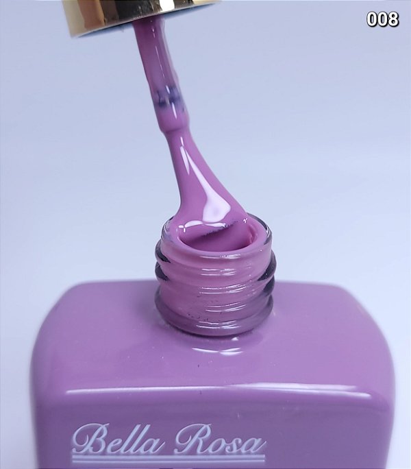 ESMALTE EM GEL QUADRADO PLUS N°08 15ML  BELLA ROSA