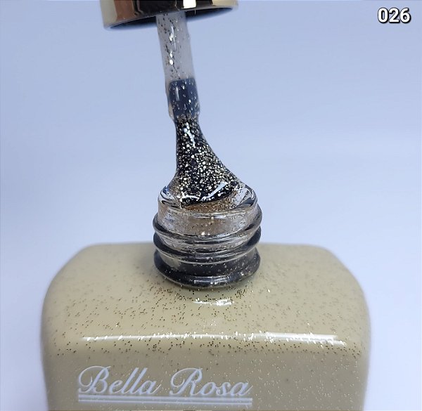 ESMALTE EM GEL QUADRADO PLUS N°26 15ML BELLA ROSA