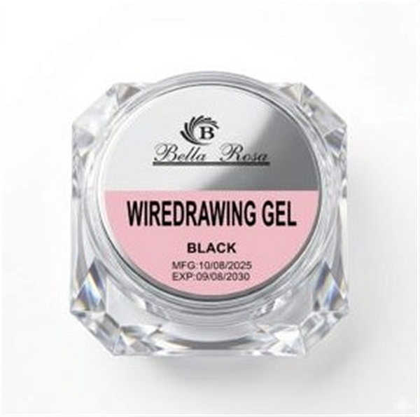 SPIDER GEL BELLA ROSA 10ML- PRETO