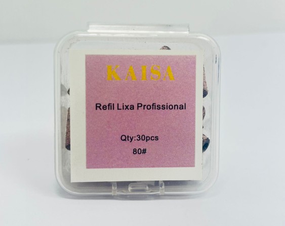 REFIL LIXA P/ MANDRIL FINO #80 KAISA