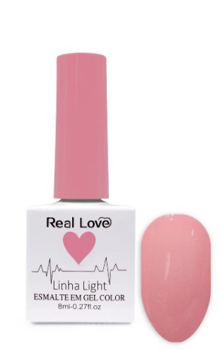 ESMALTE EM GEL COLEÇÃO CORAÇÃO Nº31 8ML REAL LOVE