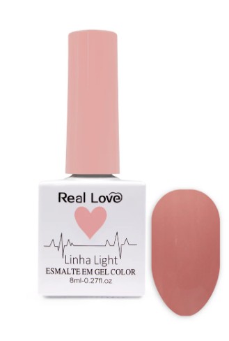 ESMALTE EM GEL COLEÇÃO CORAÇÃO Nº23 8ML REAL LOVE