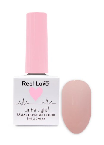 ESMALTE EM GEL COLEÇÃO CORAÇÃO Nº06 8ML REAL LOVE