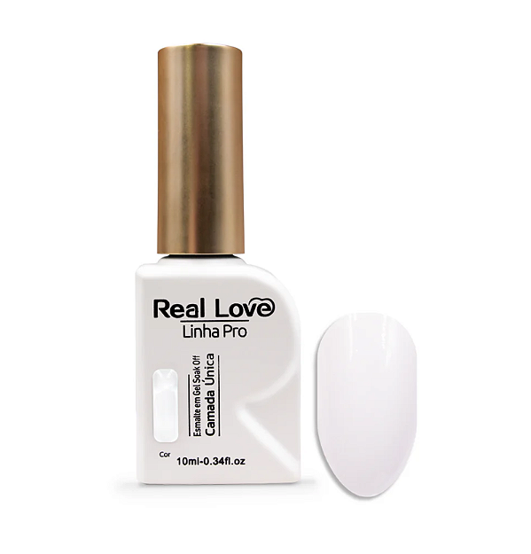 ESMALTE EM GEL LINHA PRO CAMADA UNICA Nº05 10ML REAL LOVE