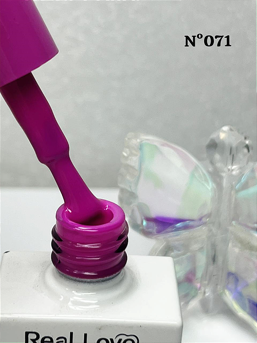 ESMALTE EM GEL COLEÇÃO CORAÇÃO Nº71 8ML REAL LOVE