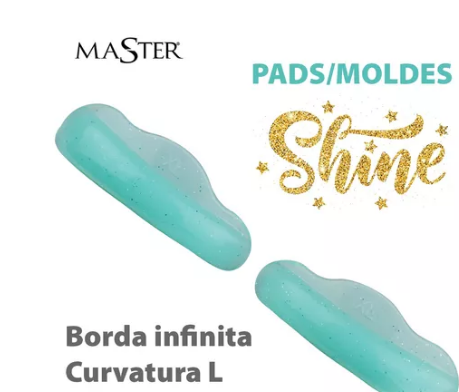 PAD DE SILICONE 6 PARES MASTER MODELO SHINE