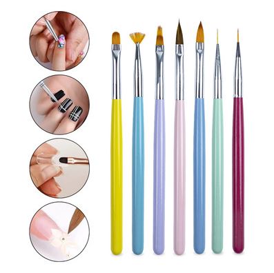 PINCEL PARA ACRILICO/GEL VARIOS MODELOS